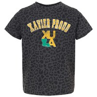 Youth Gameday Couture Leopard XULA Gold All the Cheer Leopard T-Shirt