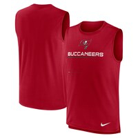 Men's Nike Red Tampa Bay Buccaneers Muscle Trainer Tank Top