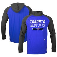 Men's Levelwear Royal/Charcoal Toronto Blue Jays Uproar Undisputed Pullover Hoodie