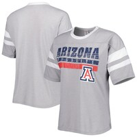 Women's Gray Arizona Wildcats Downtime T-Shirt