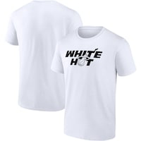 Men's Fanatics Branded White Miami Heat White Hot Hometown Collection T-Shirt