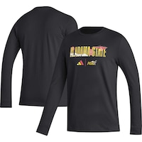 Men's adidas Black Alabama State Hornets Honoring Black Excellence Long Sleeve T-Shirt