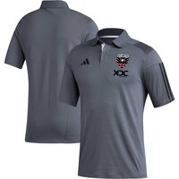 Men's adidas Gray D.C. United 2023 On-Field Training Polo