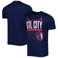 Men's adidas Navy St. Louis City SC Club DNA Performance T-Shirt