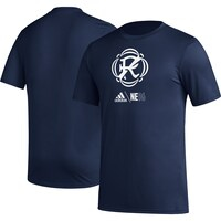 Men's adidas Navy New England Revolution Icon AEROREADY T-Shirt