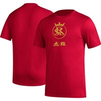 Men's adidas Red Real Salt Lake Icon AEROREADY T-Shirt