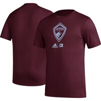 Men's adidas Burgundy Colorado Rapids Icon AEROREADY T-Shirt