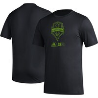 Men's adidas Black Seattle Sounders FC Icon AEROREADY T-Shirt