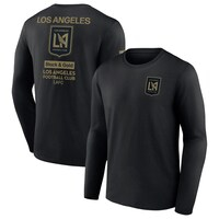 Men's Fanatics Branded Black LAFC Constant Success Long Sleeve T-Shirt