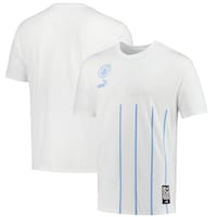 Men's Puma White Manchester City FtblCulture Wordmark T-Shirt