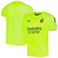 Men's Puma Neon Green AC Milan 2022/23 Replica Goalkeeper Jersey