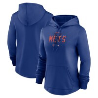 Women's Nike Royal New York Mets Authentic Collection Pregame Performance Pullover Hoodie