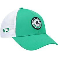 Men's Kelly Green/White North Dakota Motto Trucker Snapback Hat