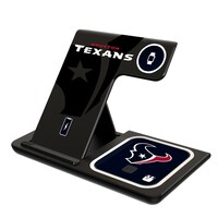 Keyscaper Houston Texans 3-In-1 Wireless Charger