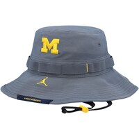 Men's Jordan Brand Gray Michigan Wolverines Performance Boonie Bucket Hat