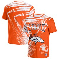Men's NFL x Staple Orange Denver Broncos All Over Print T-Shirt