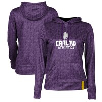 Women's ProSphere Purple Carlow University Celtics Athletics Logo Pullover Hoodie