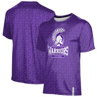 Men's ProSphere Purple Winona State Warriors Football Logo T-Shirt