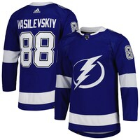 Men's adidas Andrei Vasilevskiy Blue Tampa Bay Lightning  Primegreen Authentic Player Jersey
