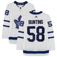 Michael Bunting White Toronto Maple Leafs Autographed adidas Authentic Jersey