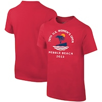 Youth 2023 U.S. Women's Open Nike Red Core T-Shirt
