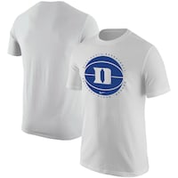 Men's Nike White Duke Blue Devils Basketball Logo T-Shirt