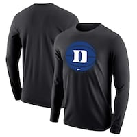 Men's Nike Black Duke Blue Devils Basketball Long Sleeve T-Shirt