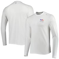 Men's tasc Performance White FedEx St. Jude Championship Carrollton Long Sleeve T-Shirt