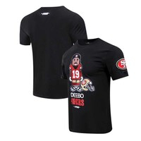Men's Pro Standard Deebo Samuel Black San Francisco 49ers Player Avatar Graphic T-Shirt
