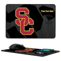 USC Trojans Personalized Wireless Charger & Mouse Pad