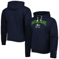 Men's League Collegiate Wear Navy Notre Dame Fighting Irish Arch Essential Pullover Hoodie