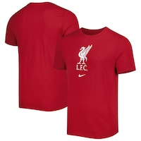 Men's Nike Red Liverpool Team Crest T-Shirt