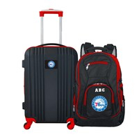 MOJO Philadelphia 76ers Personalized Premium 2-Piece Backpack & Carry-On Set