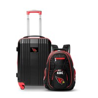 MOJO Arizona Cardinals Personalized Premium 2-Piece Backpack & Carry-On Set