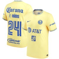 Men's Nike Federico Viñas Yellow Club America 2022/23 Home Replica Player Jersey