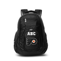 MOJO Black Philadelphia Flyers Personalized Premium Laptop Backpack