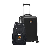 MOJO Black Phoenix Suns Personalized Deluxe 2-Piece Backpack & Carry-On Set
