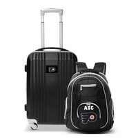 MOJO Philadelphia Flyers Personalized Premium 2-Piece Backpack & Carry-On Set