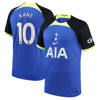 Youth Nike Harry Kane Blue Tottenham Hotspur 2022/23 Away Breathe Stadium Replica Player Jersey
