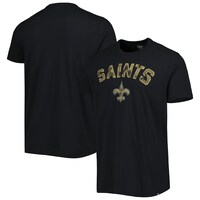 Men's '47 Black New Orleans Saints All Arch Franklin T-Shirt