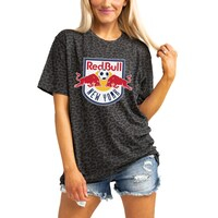 Women's Gameday Couture Leopard New York Red Bulls T-Shirt