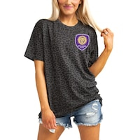 Women's Gameday Couture Leopard Orlando City SC T-Shirt