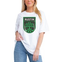 Women's Gameday Couture White Austin FC Oversized T-Shirt