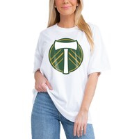 Women's Gameday Couture White Portland Timbers Oversized T-Shirt