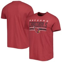 Men's '47 Cardinal Arizona Cardinals Team Stripe T-Shirt
