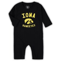 Infant Wes & Willy Black Iowa Hawkeyes Core Long Sleeve Jumper