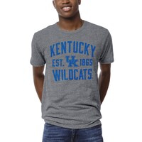Men's League Collegiate Wear Heather Gray Kentucky Wildcats 1274 Victory Falls T-Shirt