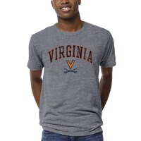 Men's League Collegiate Wear Heather Gray Virginia Cavaliers 1965 Victory Falls T-Shirt