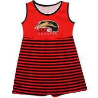 Girls Youth Red Southern Illinois Edwardsville Cougars Tank Top Dress