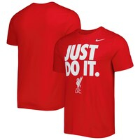 Men's Nike Red Liverpool Just Do It T-Shirt